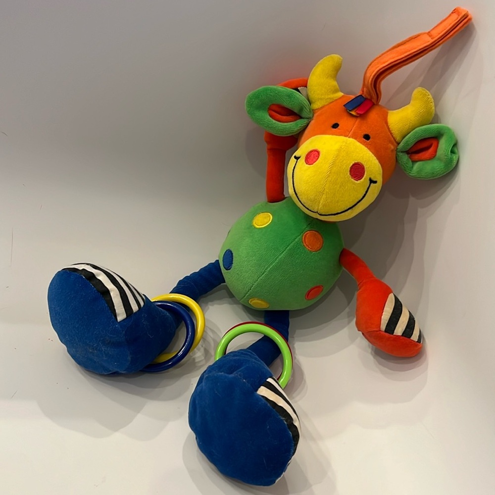 Jellycat Jellybaby Infant Baby Giraffe Chime Plush Toy - Retired